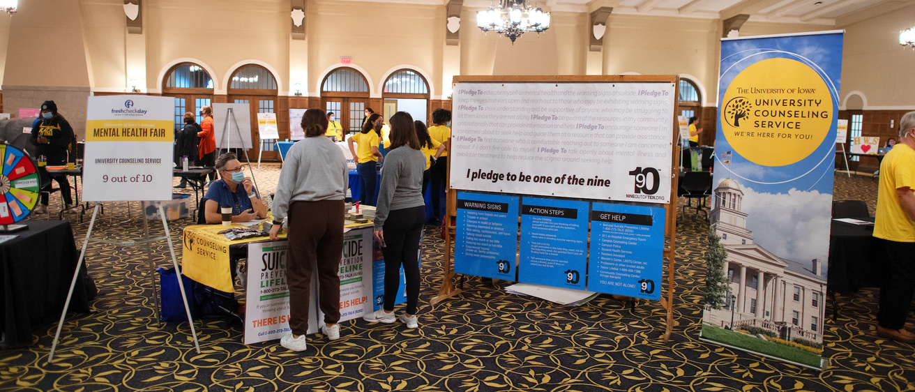 University of Iowa Annual Mental Health Fair